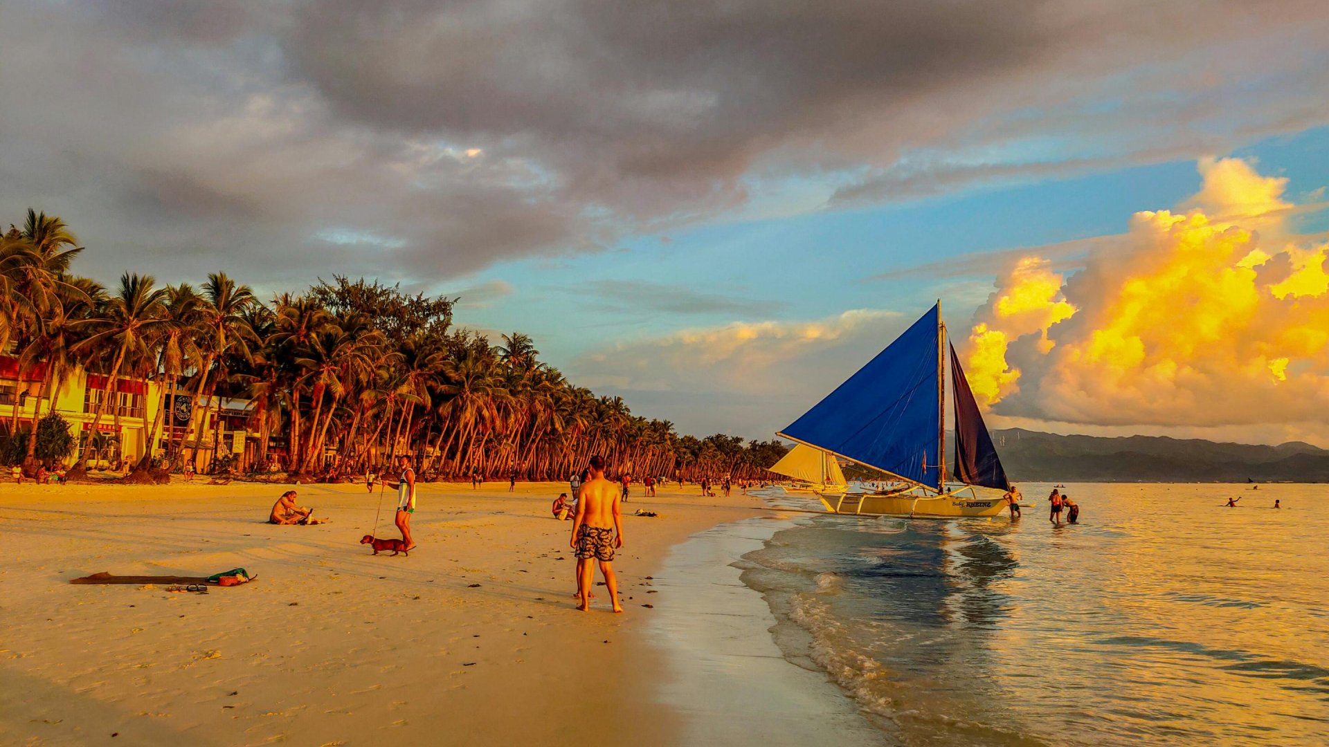 Zonsondergang Boracay, Malay | Mola Mola