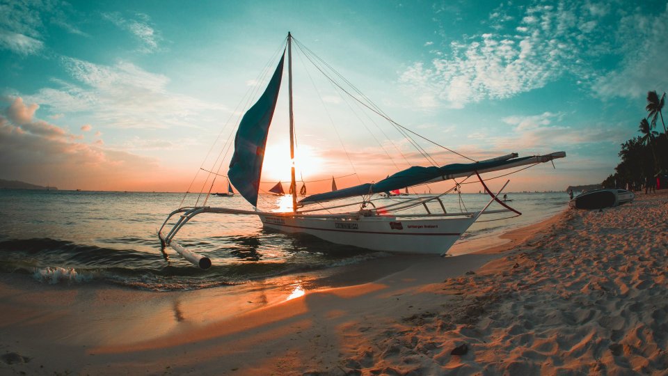 Boot op Boracay Filipijnen | Mola Mola